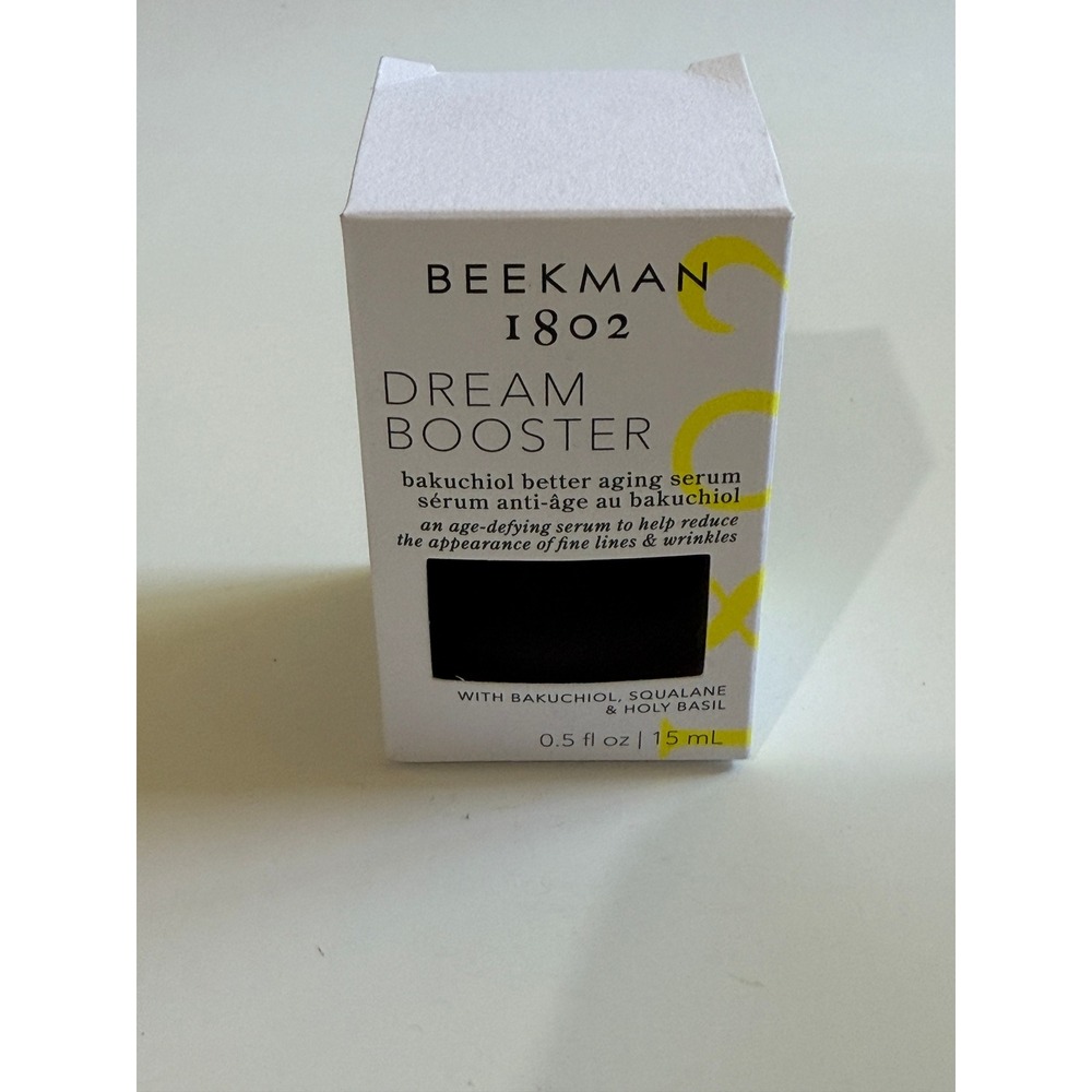 Beekman 1802 Dream Booster Bakuchiol Better Aging Serum 0.5oz 15mL New Box